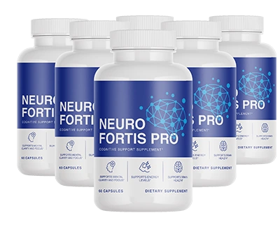 Neuro Fortis Pro six-bottle cognitive support package